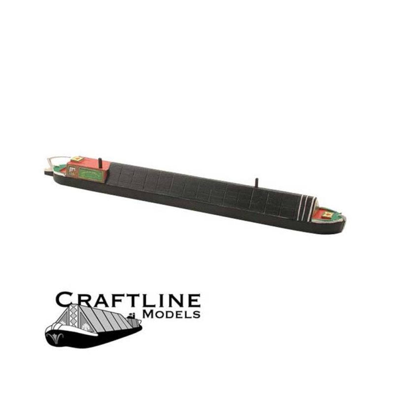 OO Gauge Covered Boat Horse Drawn Craftline HD70