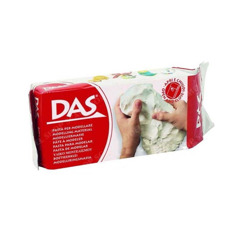 500g White Modelling Clay Das X500DAS