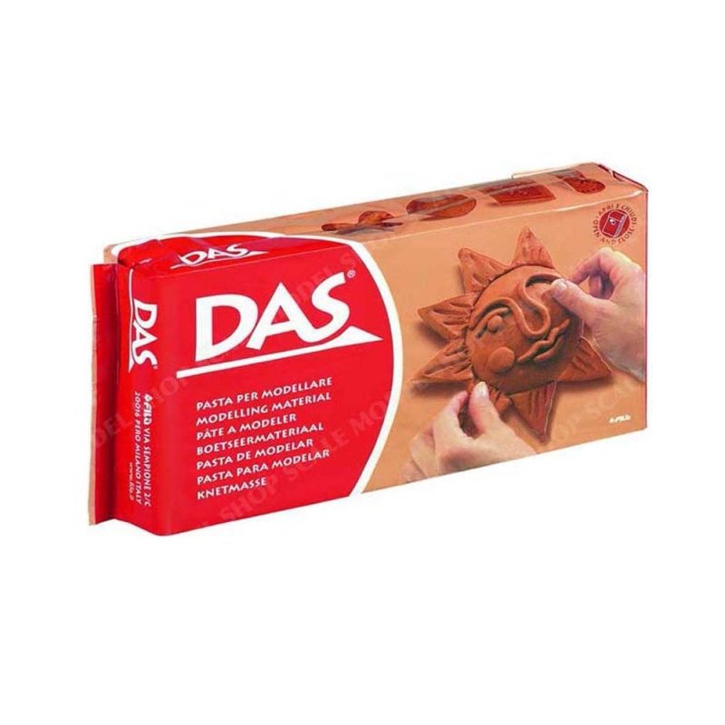 500g Terracotta Modelling Clay Das 500DAST