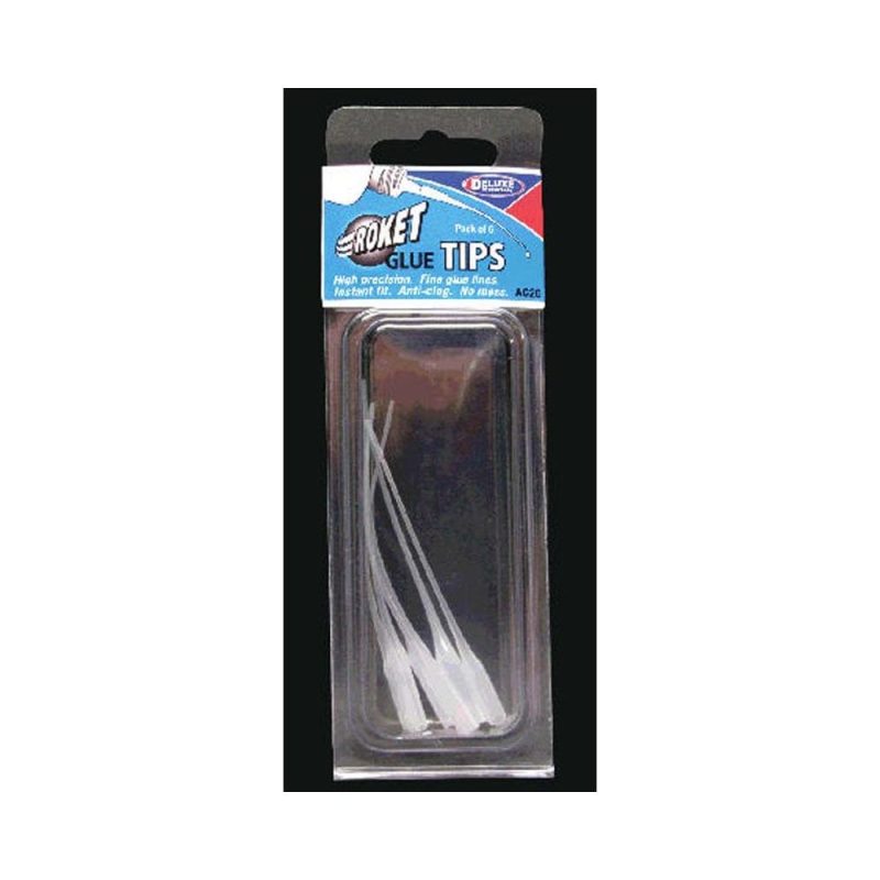 Deluxe Materials Roket Glue Tips (Pack of 6) AC-20