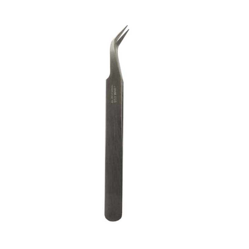 No.7 Stainless Steel Curved Tweezer Expo Tools 79007