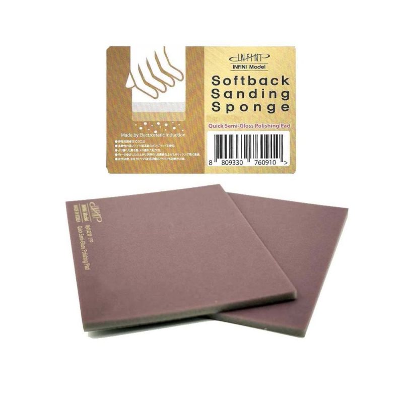2X Sanding Sponge Medium 400 Infini Model ISP-0400G