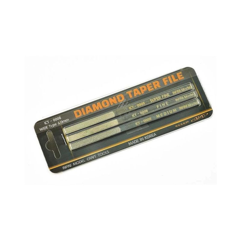 Diamond Taper File 3Way System (Wide) ICT-008 Infini Model