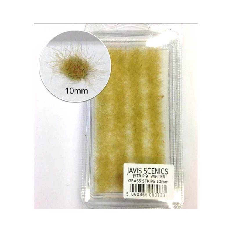 Javis Static Grass Strips Winter Grass (10mm) JSTRIP9