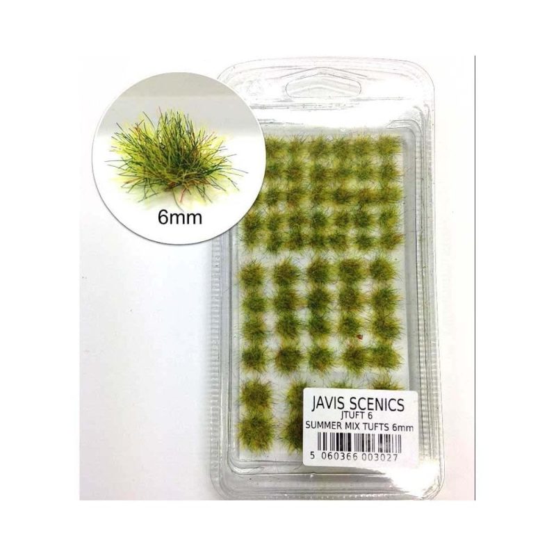 Javis Static Grass Tufts Summer (6mm) JTUFT6