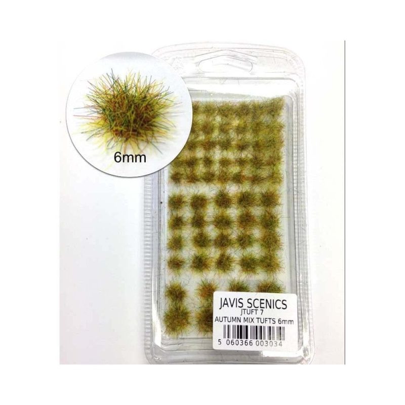 Javis Static Grass Tufts Autumn (6mm) JTUFT7