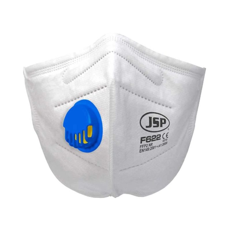 Disposable Fold Flat FFP2V Mask with Valve JSP FM-F622