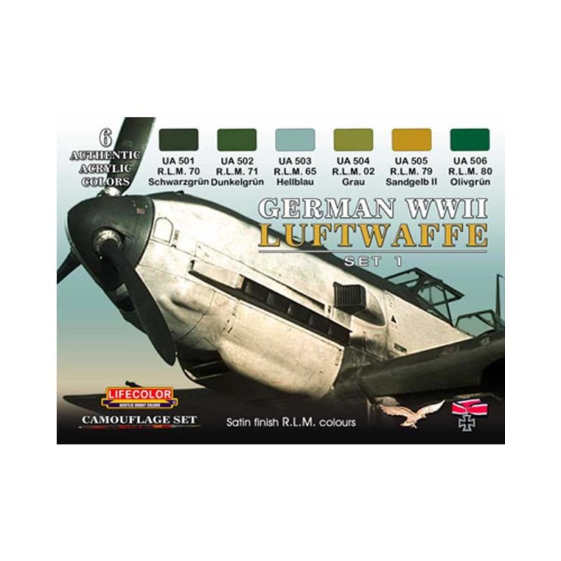LifeColor German WWII Luftwaffe Set 1 CS-06