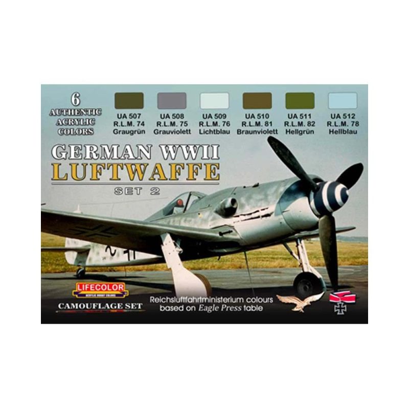 LifeColor German WWII Luftwaffe Set 2 CS-07