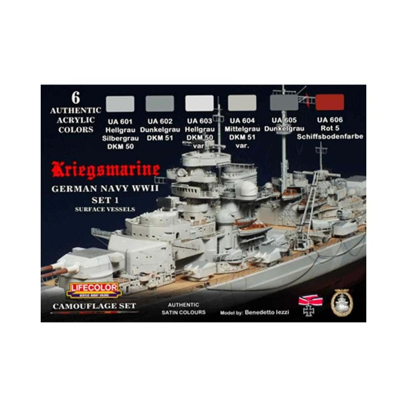 LifeColor WWII Kriegsmarine Set 1 CS-09