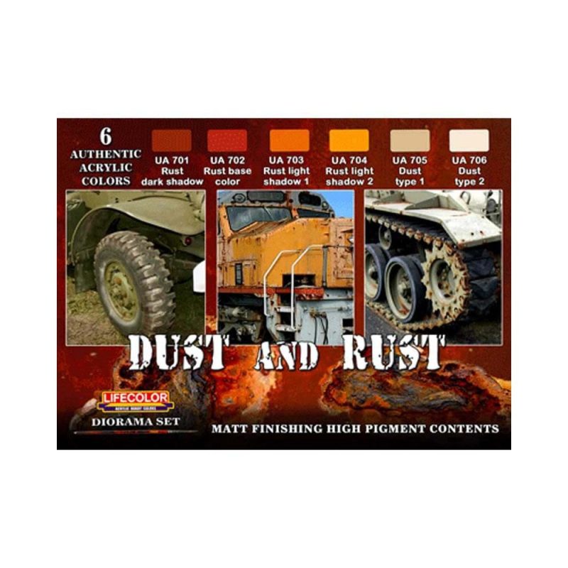 LifeColor Dust And Rust Set CS-10