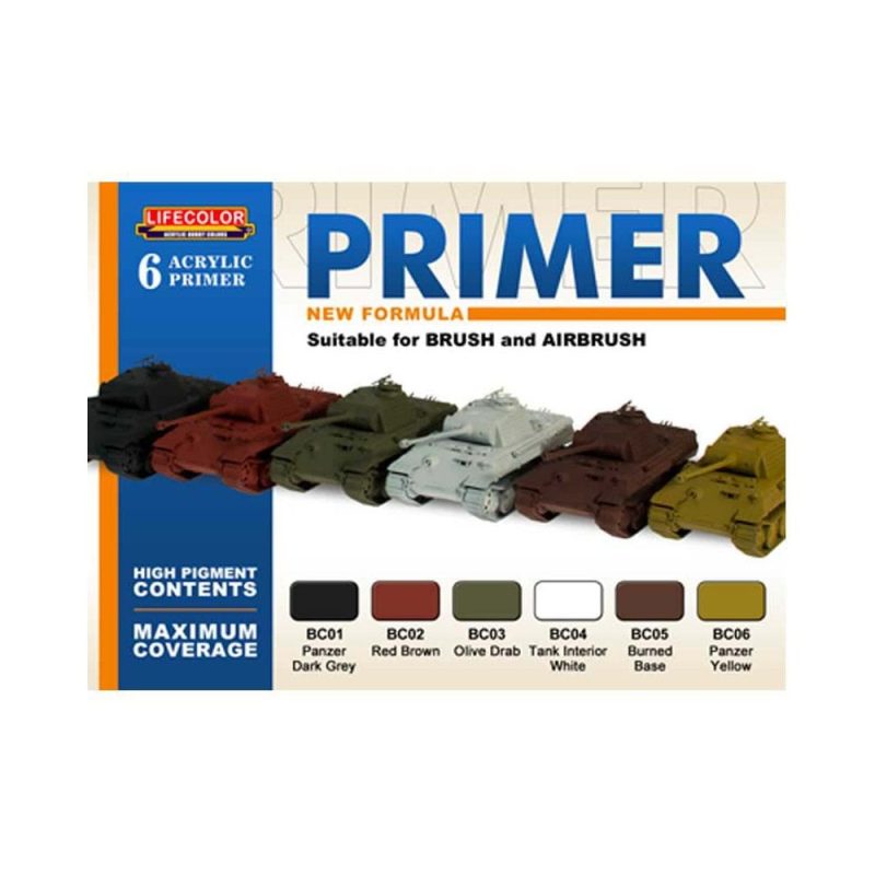 LifeColor Primer Set PS01