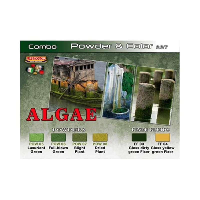 LifeColor Algae Powder & Colour Set SPG07