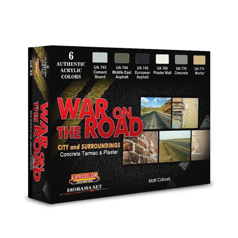 LifeColor War on the Road Set CS-49