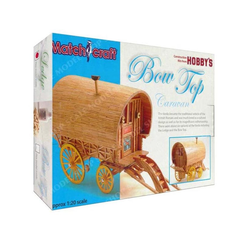 Matchcraft Bow Top Caravan (Matchstick Kit)
