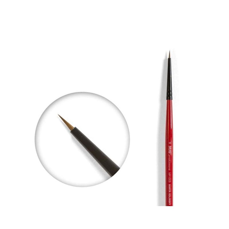 Brush Round 9/0 Marta Kolisnky Mig Productions MP1005