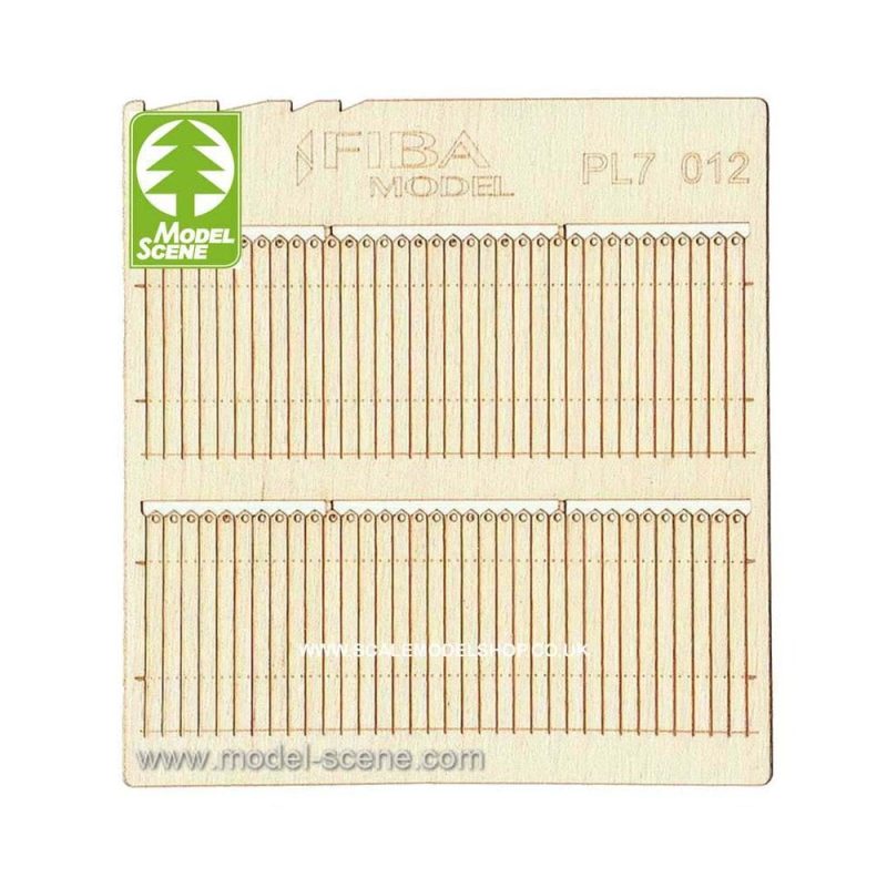 1/72 Wooden Fences - Decorative European Model Scene PL7-012