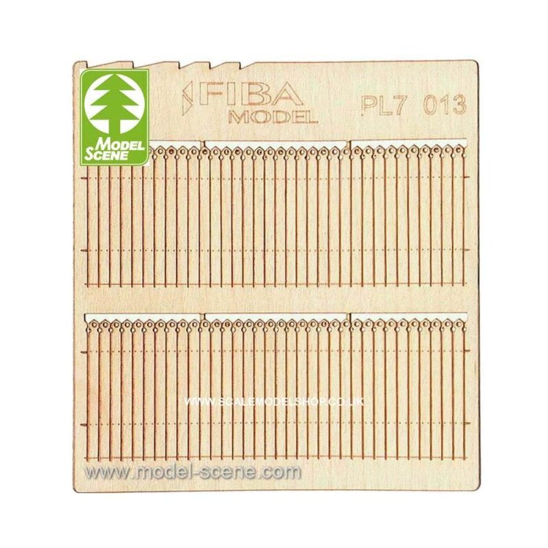 1/72 Wooden Fences - Decorative European Model Scene PL7-013