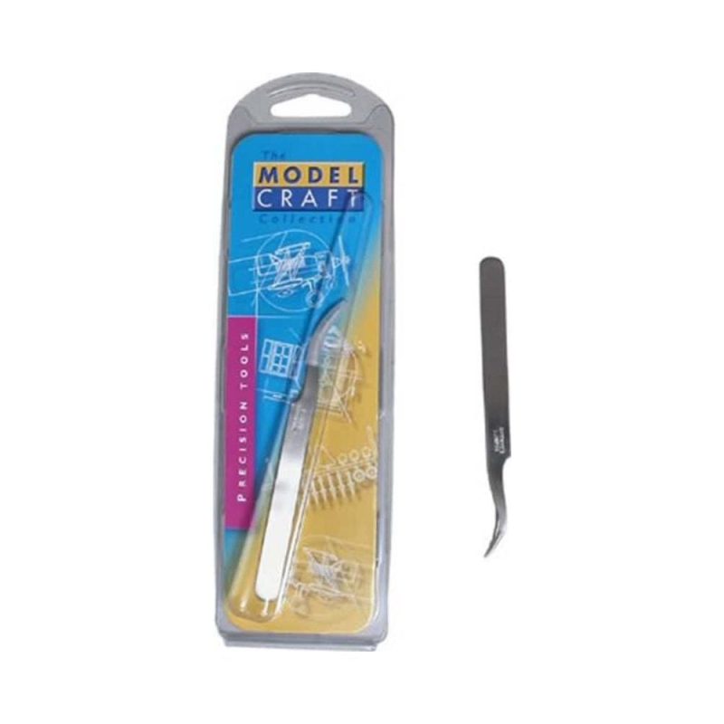 Size 7 Tweezers Stainless Steel Modelcraft S-PTW218/7