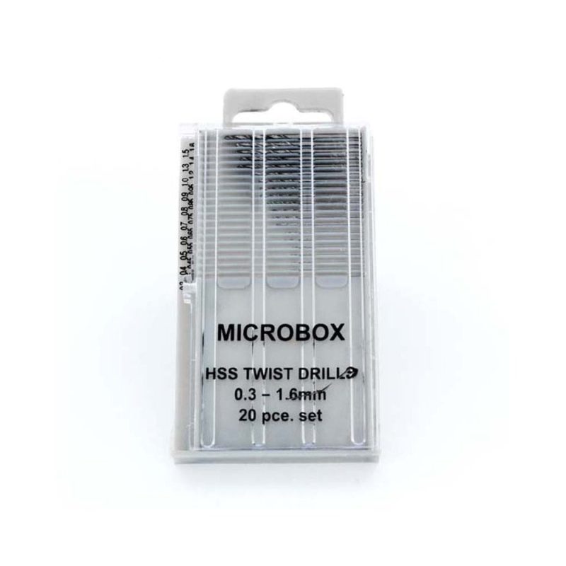 Microbox Drill Set [20] 0.3-1.6mm PDR4001