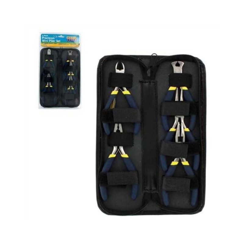 5pc Mini Pliers Set & Case Modelcraft PPL6000