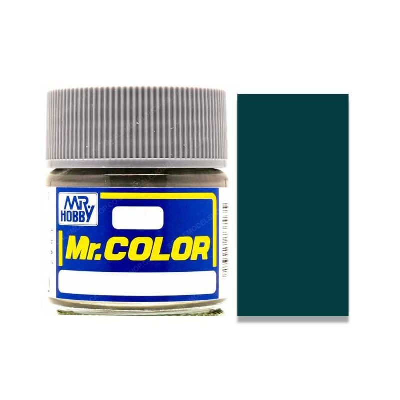 Mr Color Gray Green RLM74 Satin Gloss Lacquer (10ml) C-036
