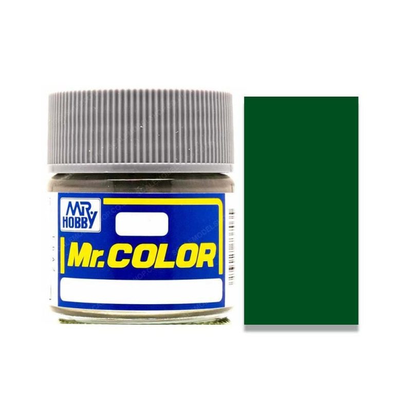 Mr Color Dark Green Satin Gloss Lacquer (10ml) C-124