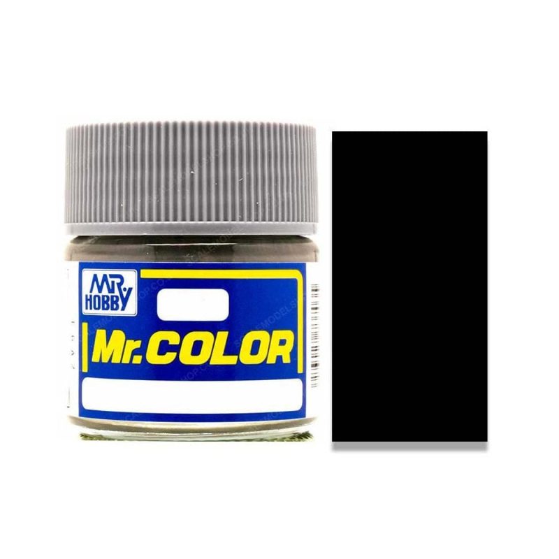 Mr Color Tire Black Flat Lacquer (10ml) C-137
