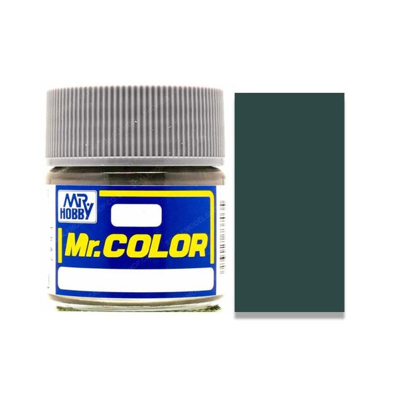 Mr Color Dark Green BS381 Satin Gloss Lacquer (10ml) C-330
