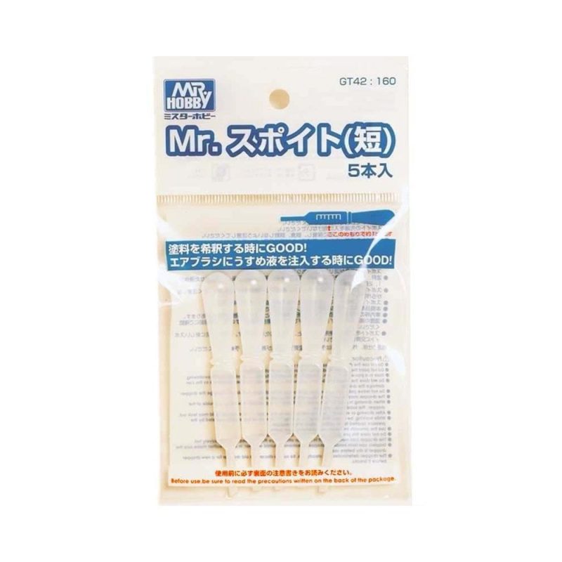 Mr Hobby Mr. Dropper (5pcs) | GT-42
