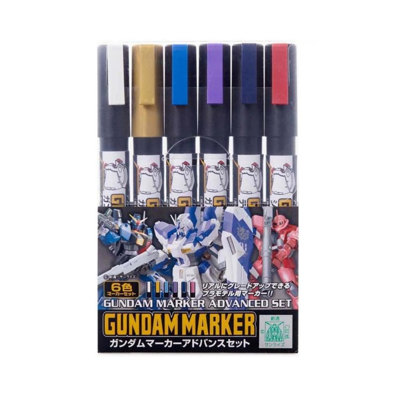 Mr Hobby - Gundammarker Advanced Marker Set GMS-124