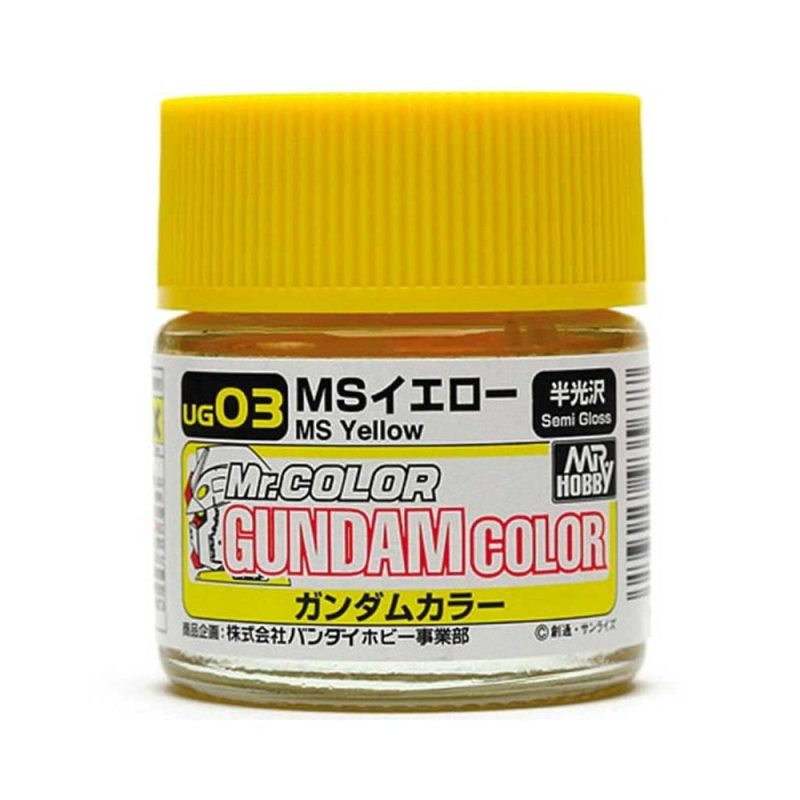 Mr Hobby - Gundam Color - MS Yellow (10ml) UG03