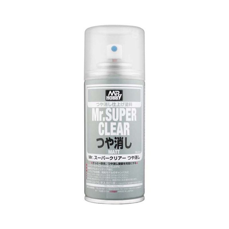 Mr Hobby - Mr Super Clear Flat (170ml) B-514