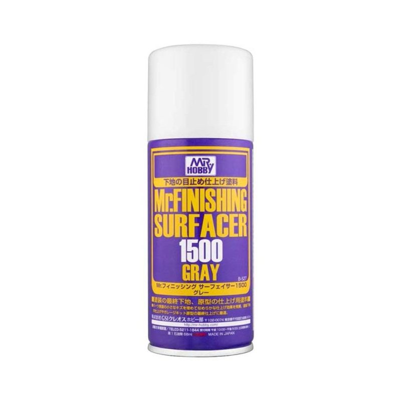 Mr Hobby - Mr Finishing Surfacer 1500 Gray (170ml) B-527