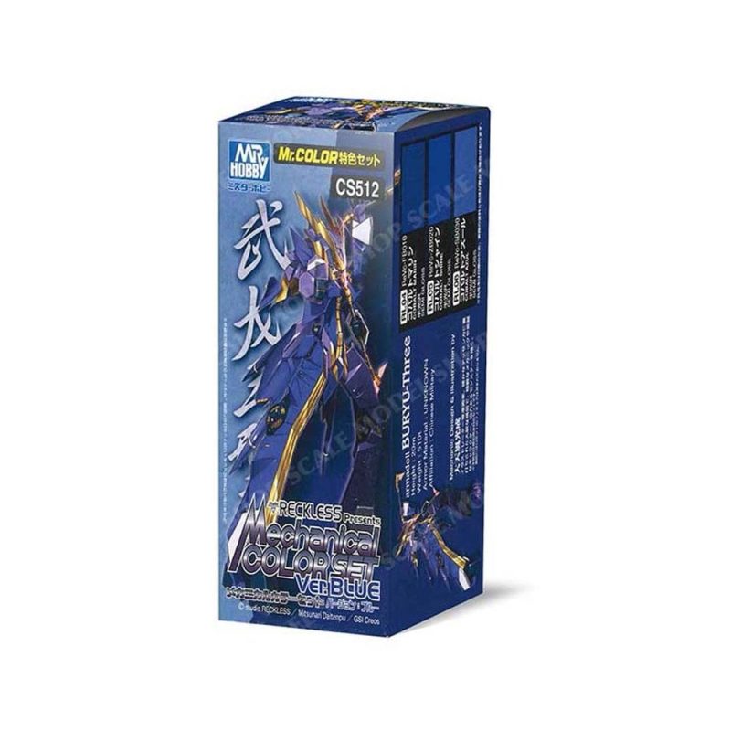 Mr Hobby - Mechanical Colour Set Ver.Blue CS512