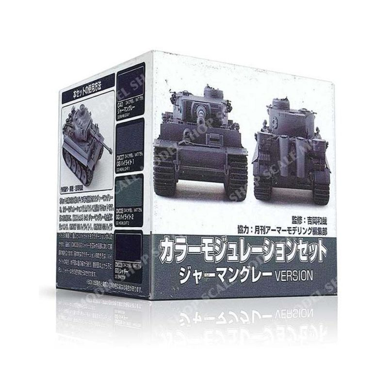 Mr Hobby - German Gray Colour Modulation Set CS583