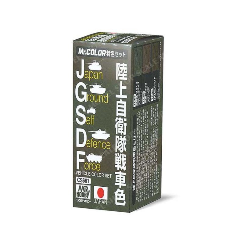 Mr Hobby - J.G.S.D.F. Japan Vehicle Color Set CS661