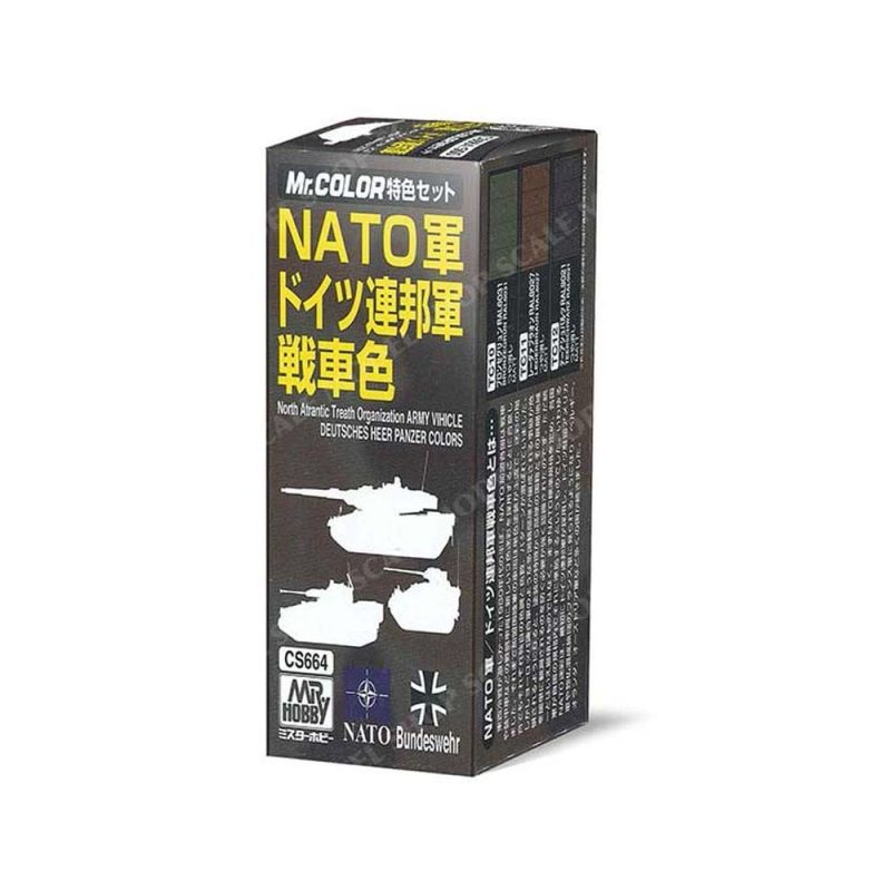 Mr Hobby - Nato Army Vehicle Colours CS664
