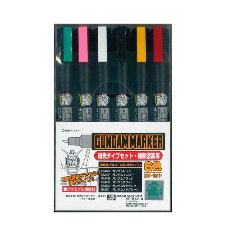 Mr Hobby - Fine Edge Set Gundammarker GMS-110