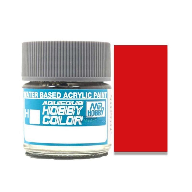 Mr Hobby Aqueous - Flat Red Flat (10ml) H-013