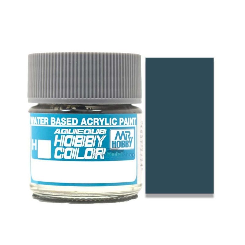 Mr Hobby Aqueous - Intermediate Blue Semi-Gloss (10ml) H-056