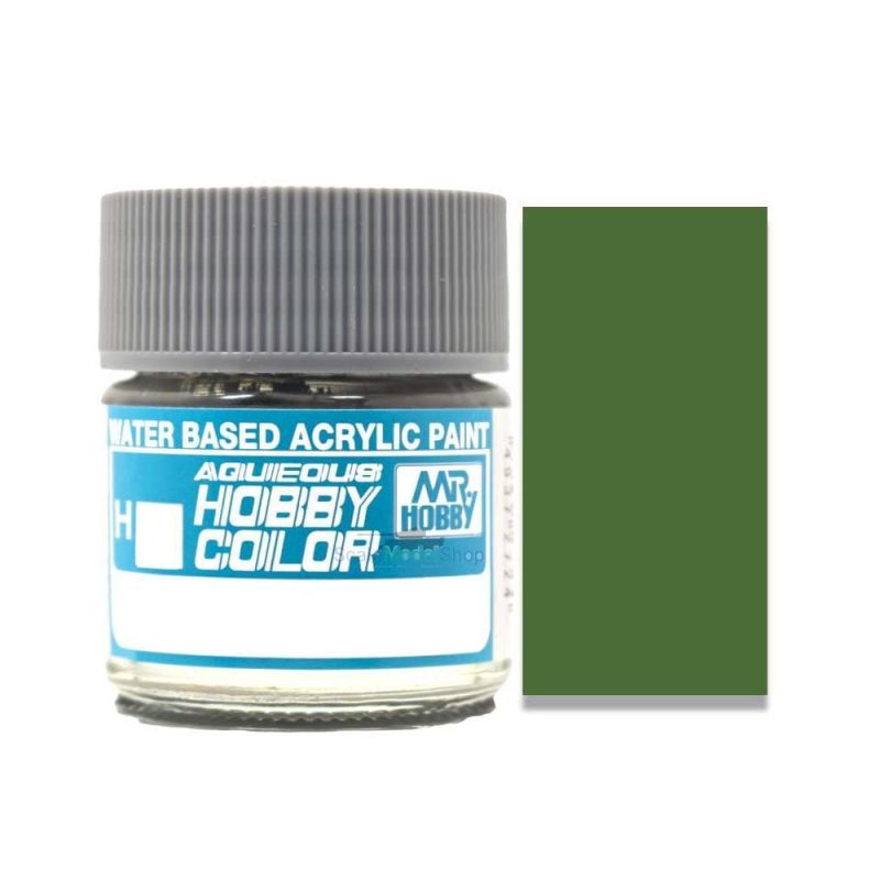 Mr Hobby Aqueous - RLM82 Light Green Semi-Gloss (10ml) H-422