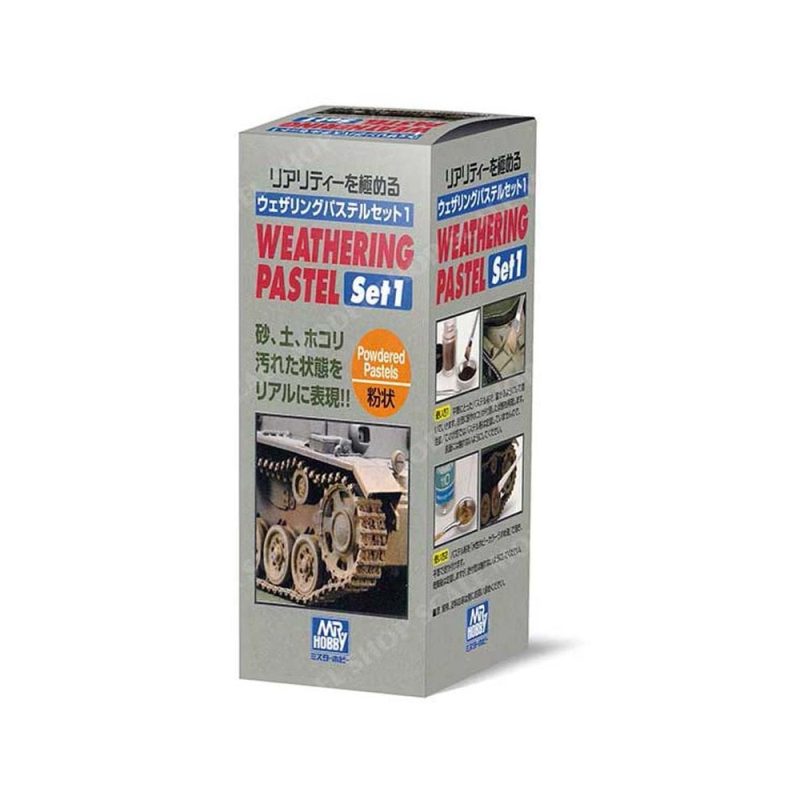Mr Hobby - No.1 Weathering Pastel Set | PP-101