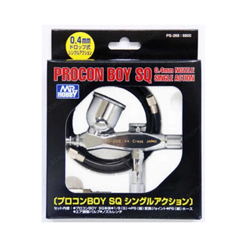 Mr Hobby - Procon Boy SQ Single Action Airbrush (0.4mm) | PS-268