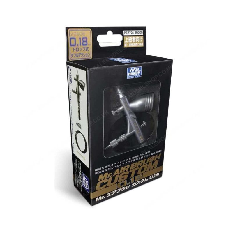 Mr Hobby - Mr Airbrush Custom Airbrush (0.18mm) | PS-770