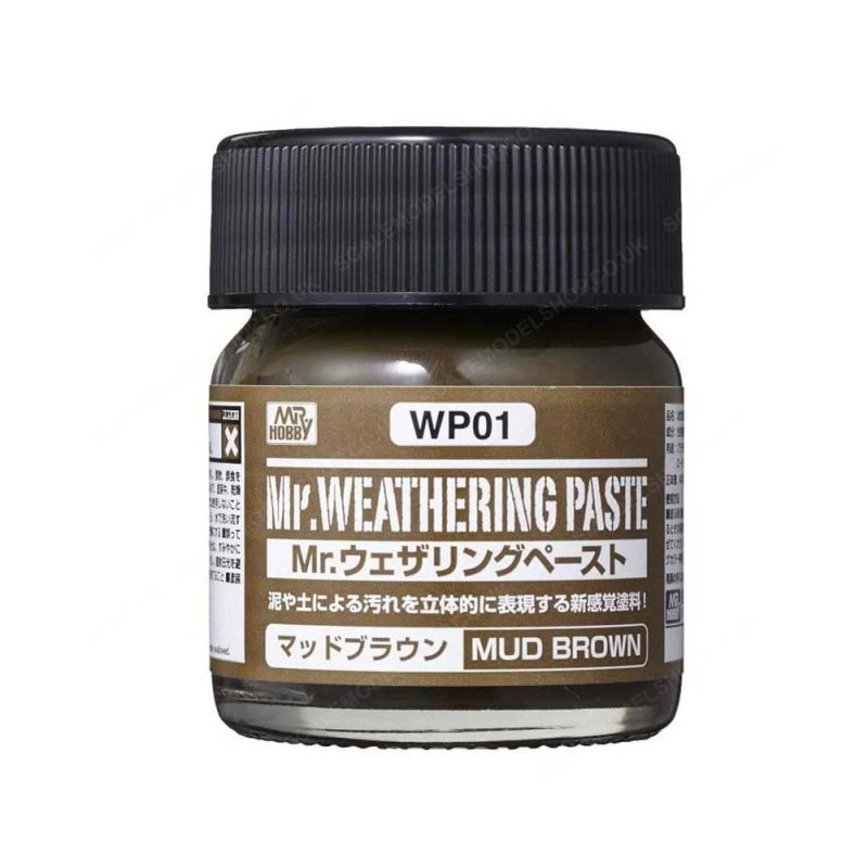 Mr Hobby - Weathering Paste Mud Brown (40ml) | WP-01