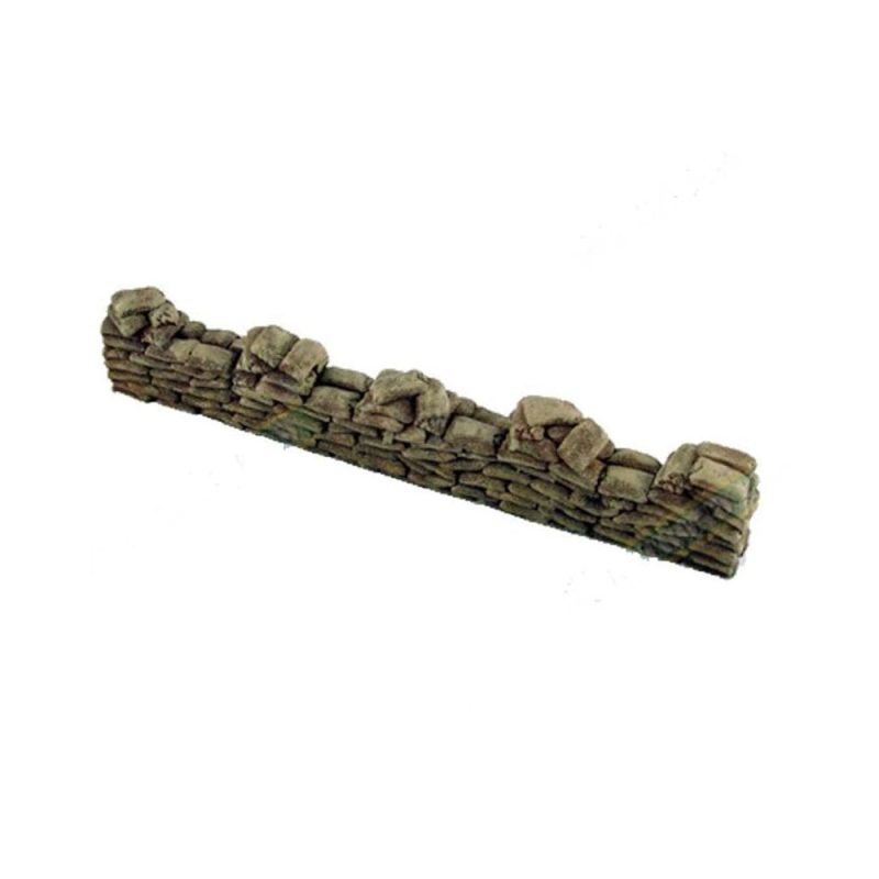 6x 150mmx28mm Sand Bags Straight Pegasus Hobbies PG5207