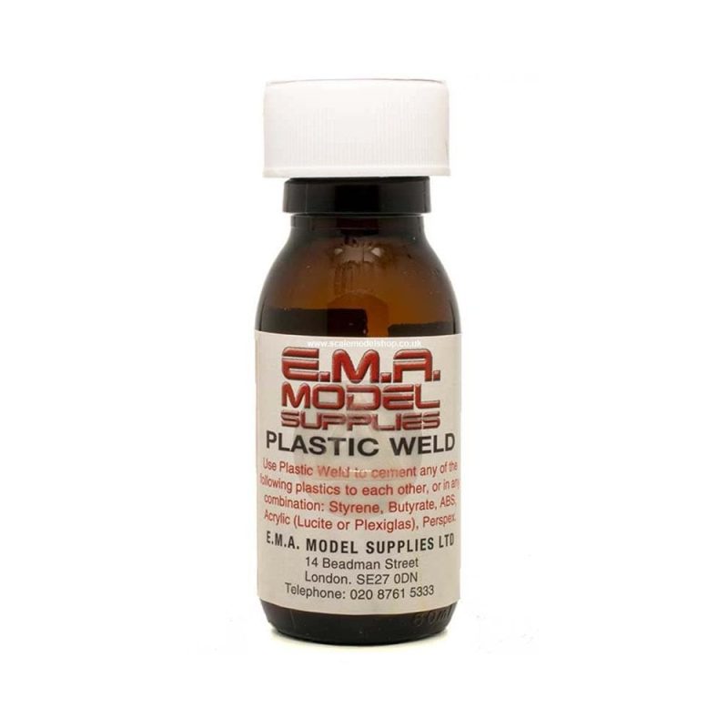 54ml Polystyrene Cement Glue Plastic Weld PPC-2
