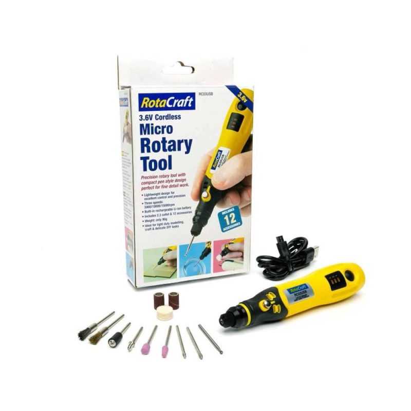 3.6v Micro Rotary Tool Rotacraft RC03USB