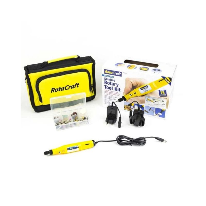 230v Slimline Engraver & Hobby Tool Set Rotacraft RC200X-EUK